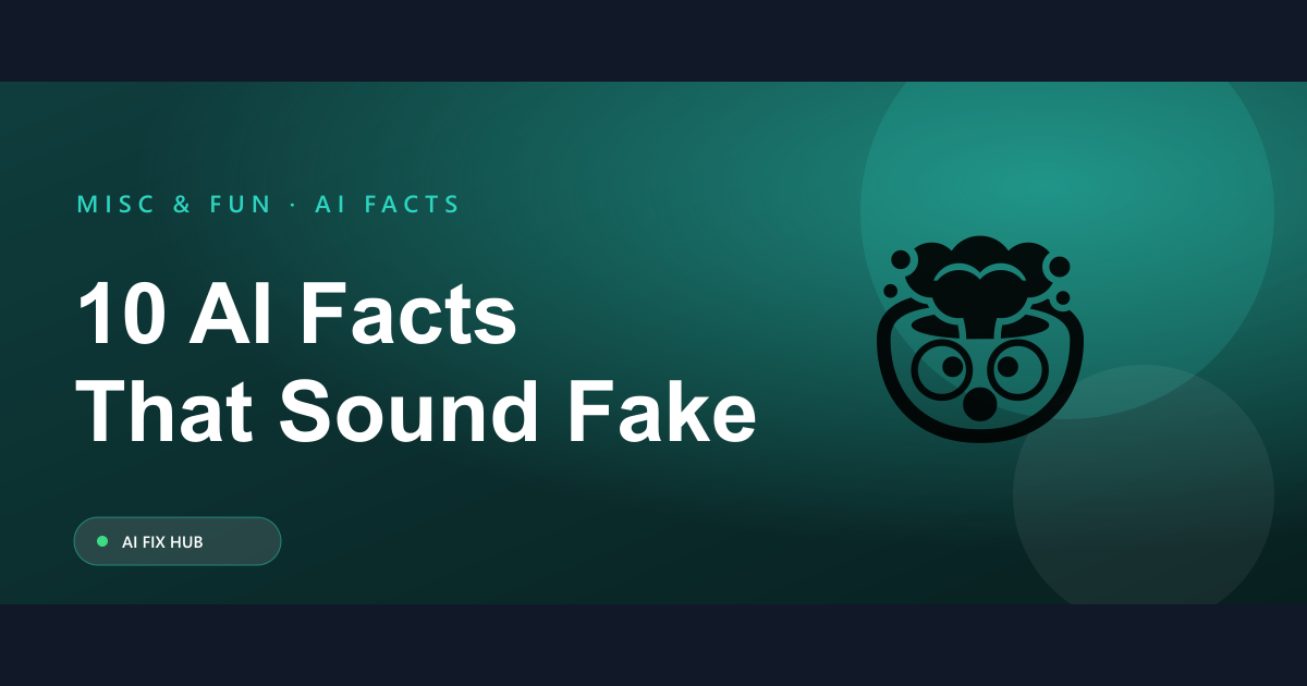 10 Mind-Blowing AI Facts That Sound Fake But Are True