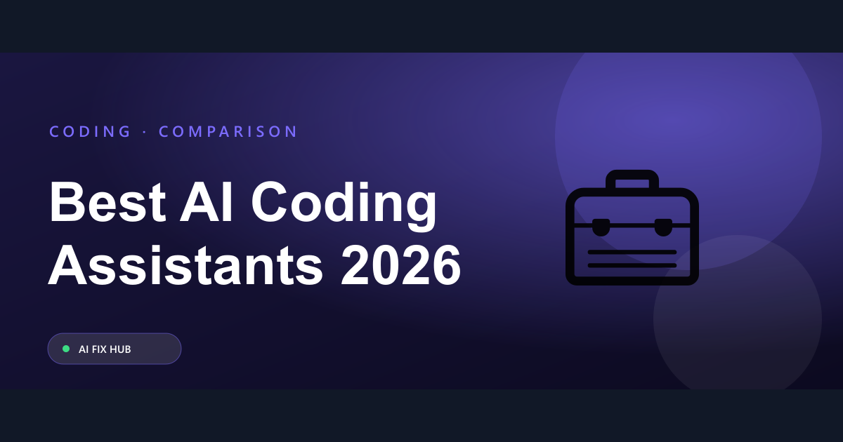 Best AI Coding Assistants in 2026: Which One Should You Actually Pay For?