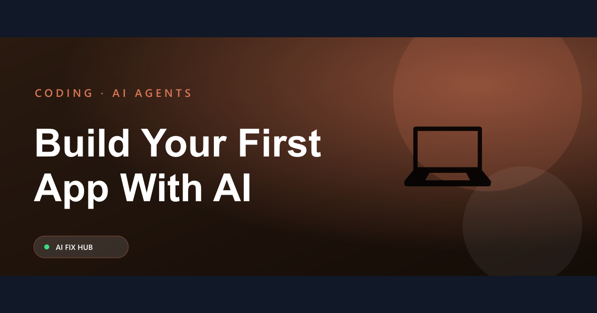 How to Build Your First App With Claude Code or Cursor (No Experience Needed)