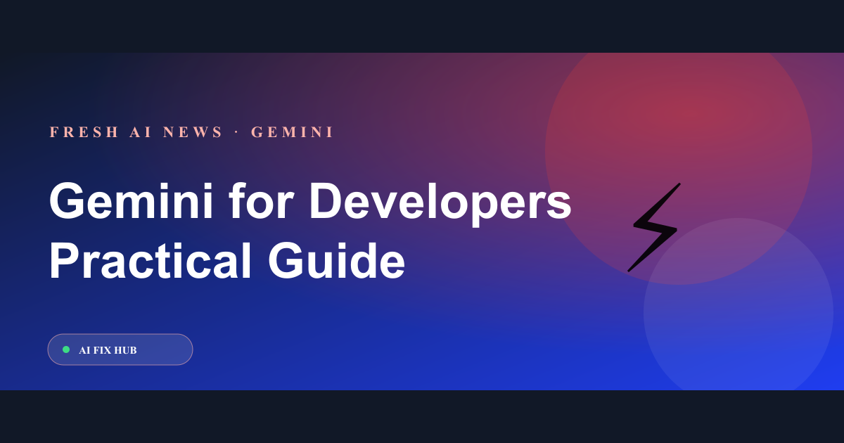 Gemini for Developers: When Code Execution Changes the Workflow