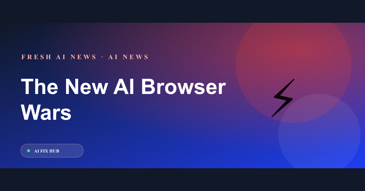 The New AI Browser Wars: ChatGPT, Gemini and Copilot in Your Workflow